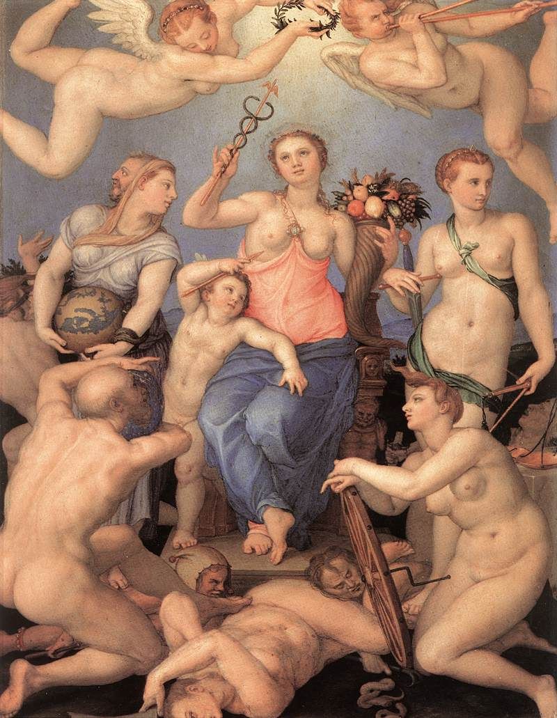 Agnolo Bronzino, Allegoria della Felicità, 1565