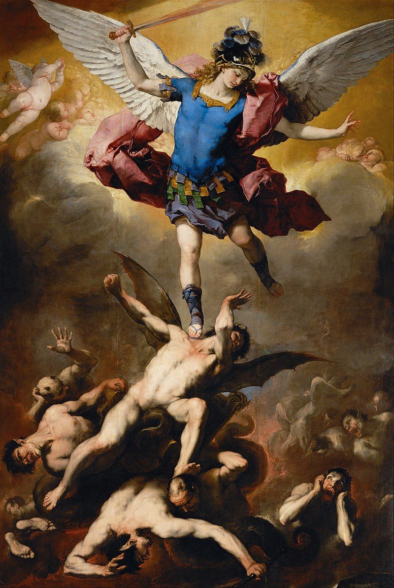 Luca Giordano, La caduta degli angeli ribelli, 1666
