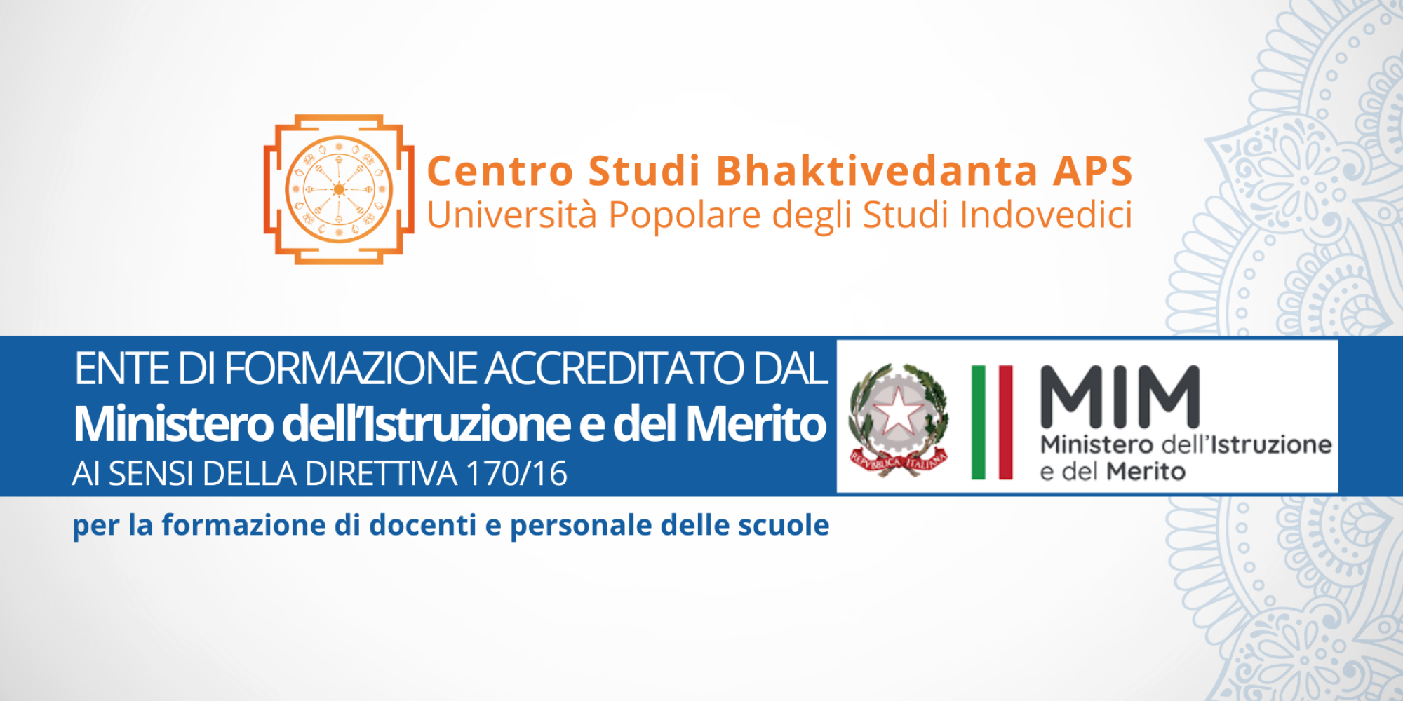 CSB Ente di formazione accreditato dal MIUR