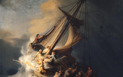 Rembrandt, Cristo nella tempesta (ovvero La tempesta sedata), 1633