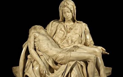 Michelangelo Buonarroti, Pietà Vaticana, 1497-1499, Roma, Basilica di San Pietro in Vaticano