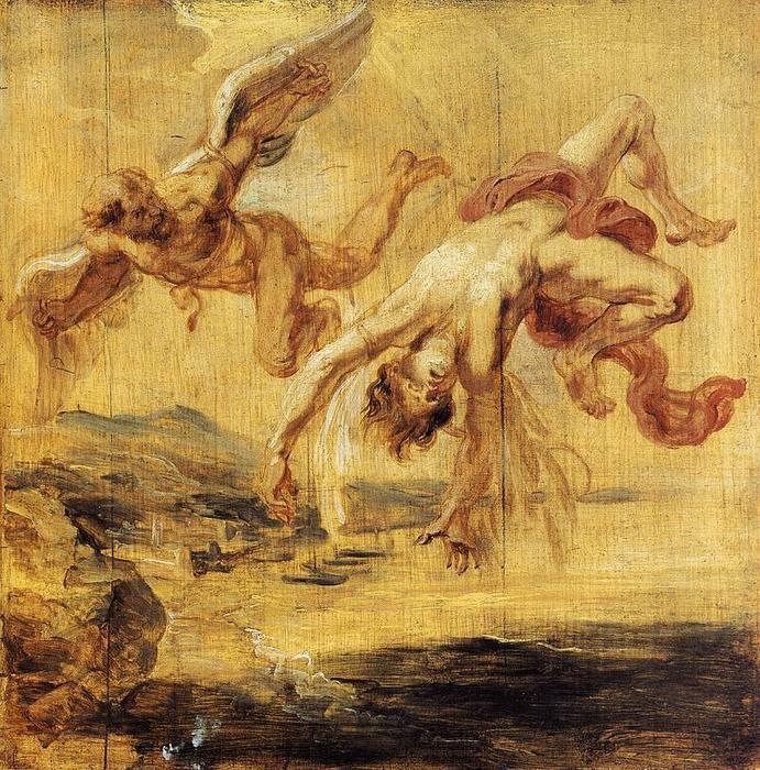 Pieter Paul Rubens, La Caduta di Icaro, 1636
