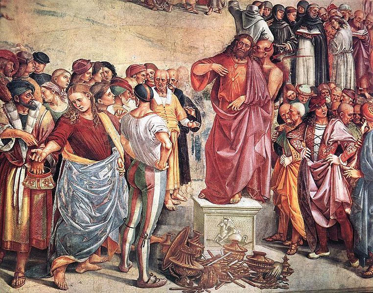 Luca Signorelli, Predica dell’Anticristo, 1502