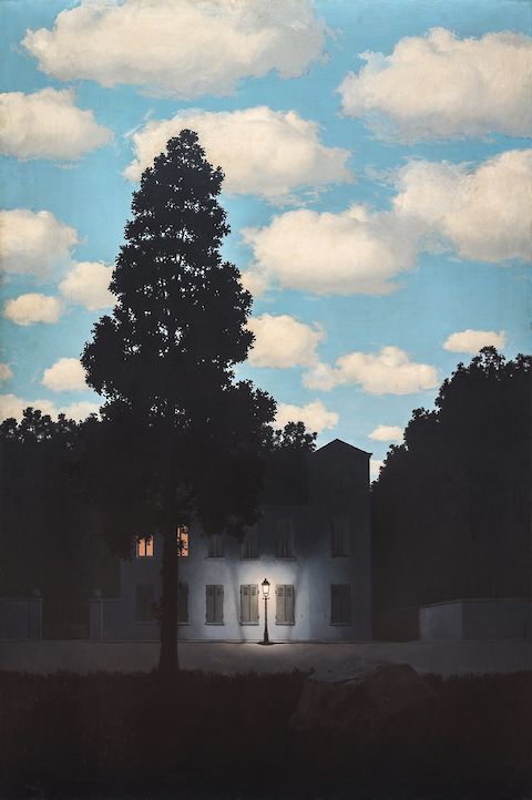René Magritte, L’impero delle luci, 1953