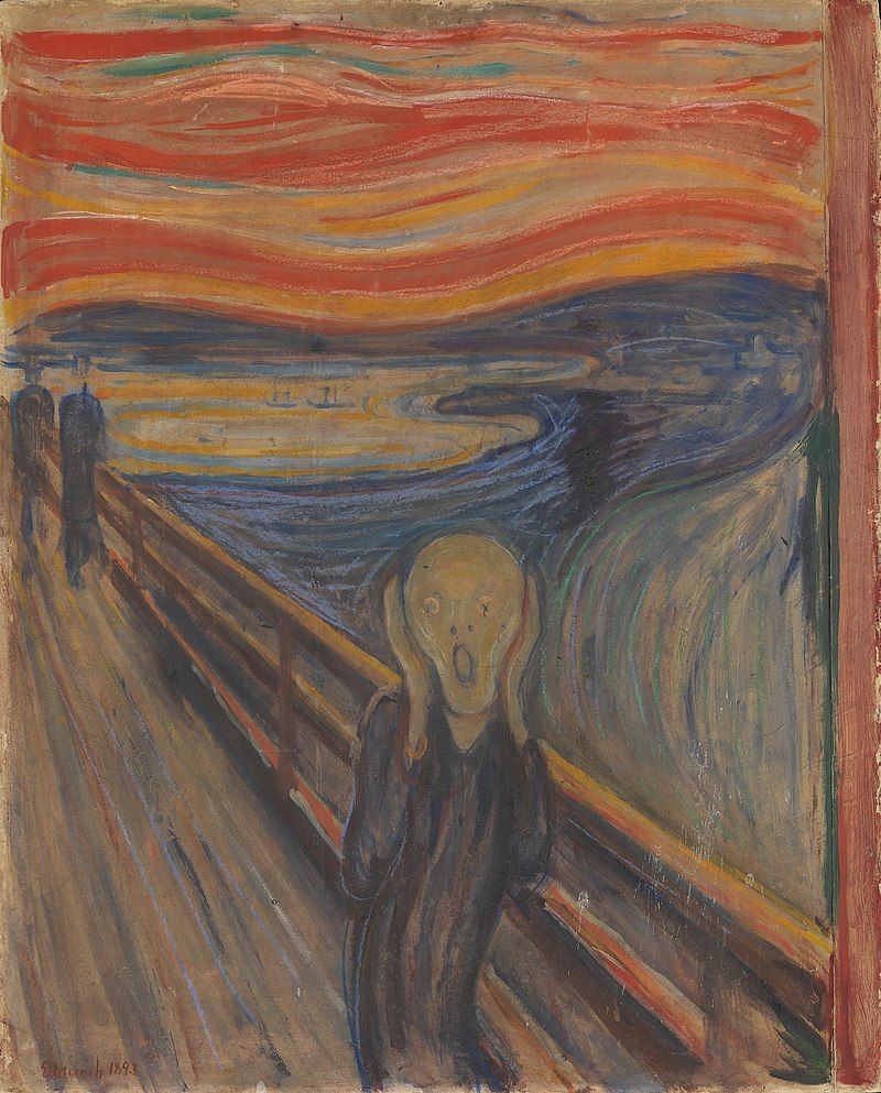 Edvard Munch, L’urlo, 1893