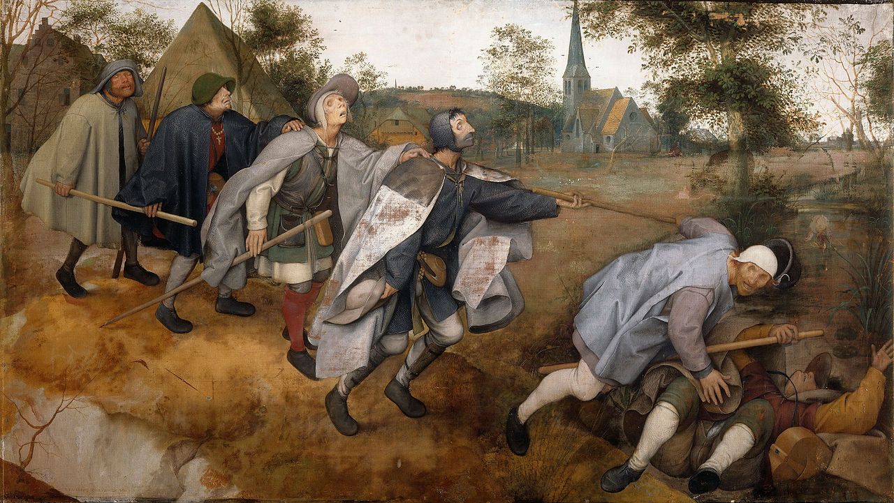 Pieter Brugel il Vecchio, Parabola dei ciechi, 1568