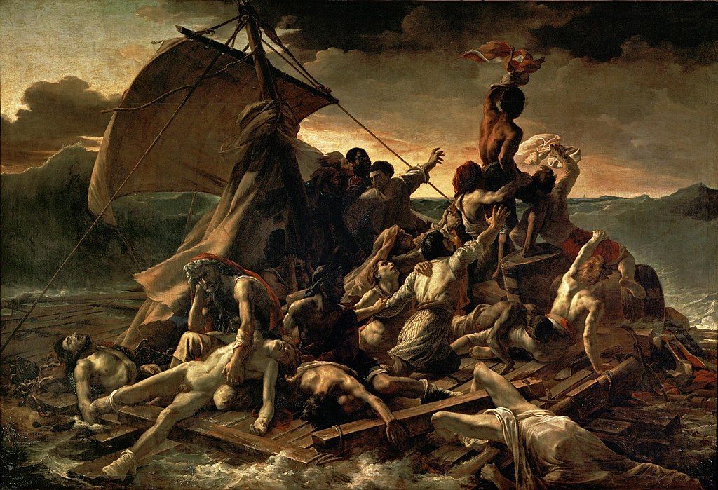 Théodore Géricault, La zattera della Medusa, 1818