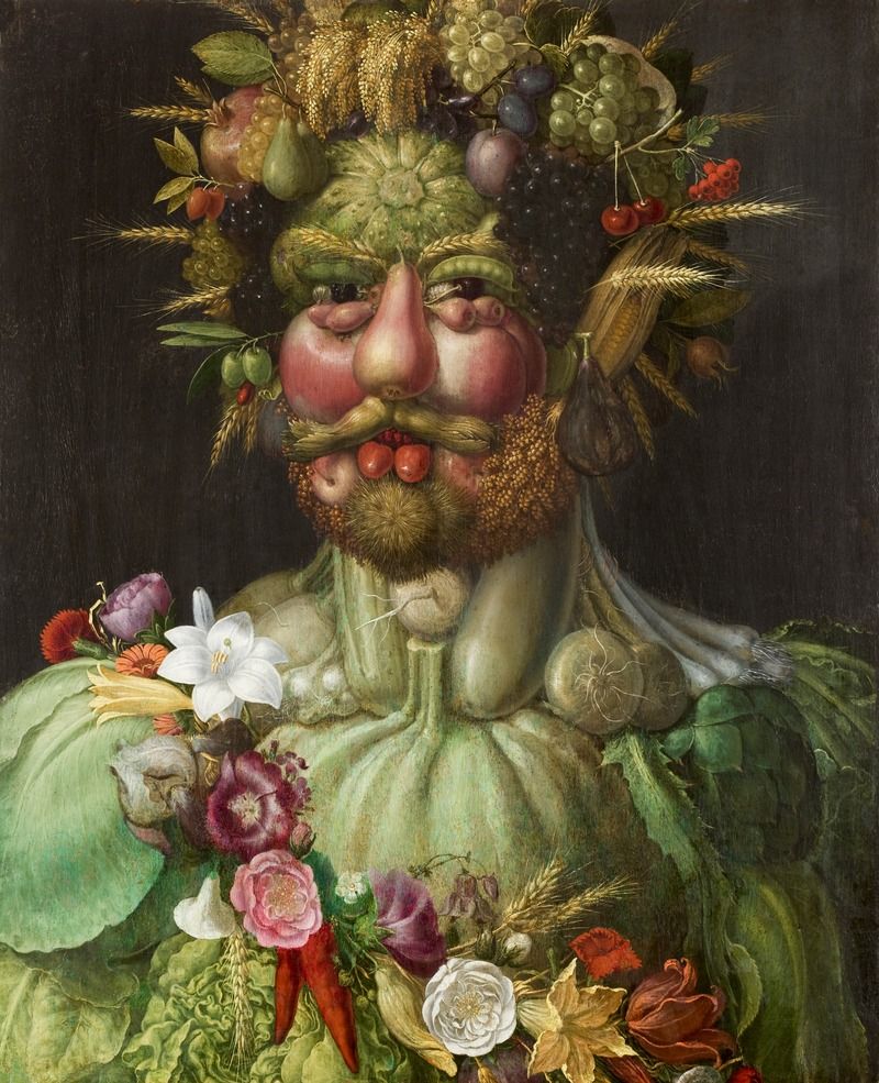 Giuseppe Arcimboldo, L'imperatore Rodolfo II in veste di Vertumno, 1590