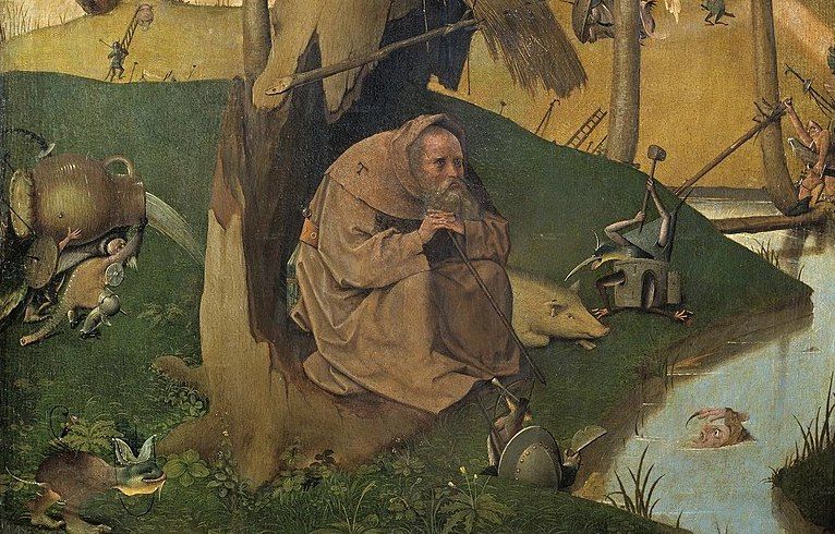 Hieronymus Bosch, Tentazioni di Sant'Antonio, 1500-1525
